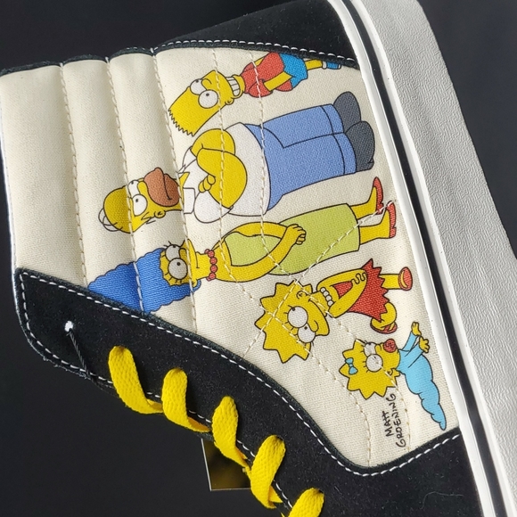 VANS THE SIMPSONS SAMPLE SNEAKERS - Picture 9 of 12